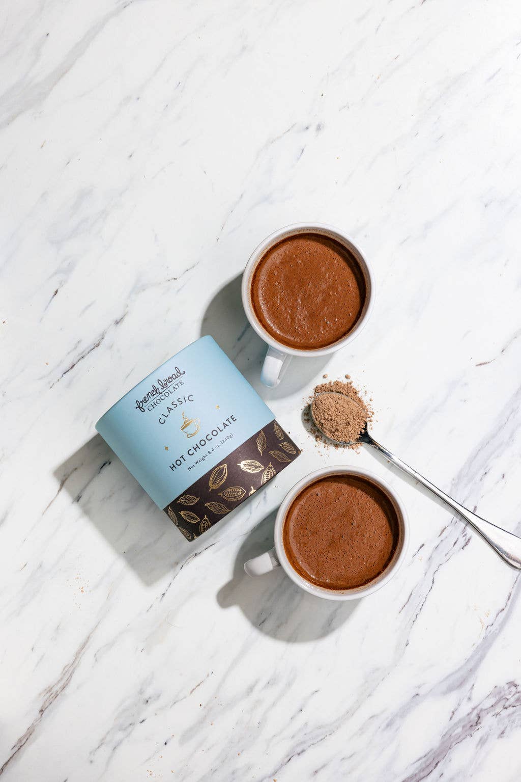 French Broad Chocolate - Classic Dark Hot Chocolate - 8oz