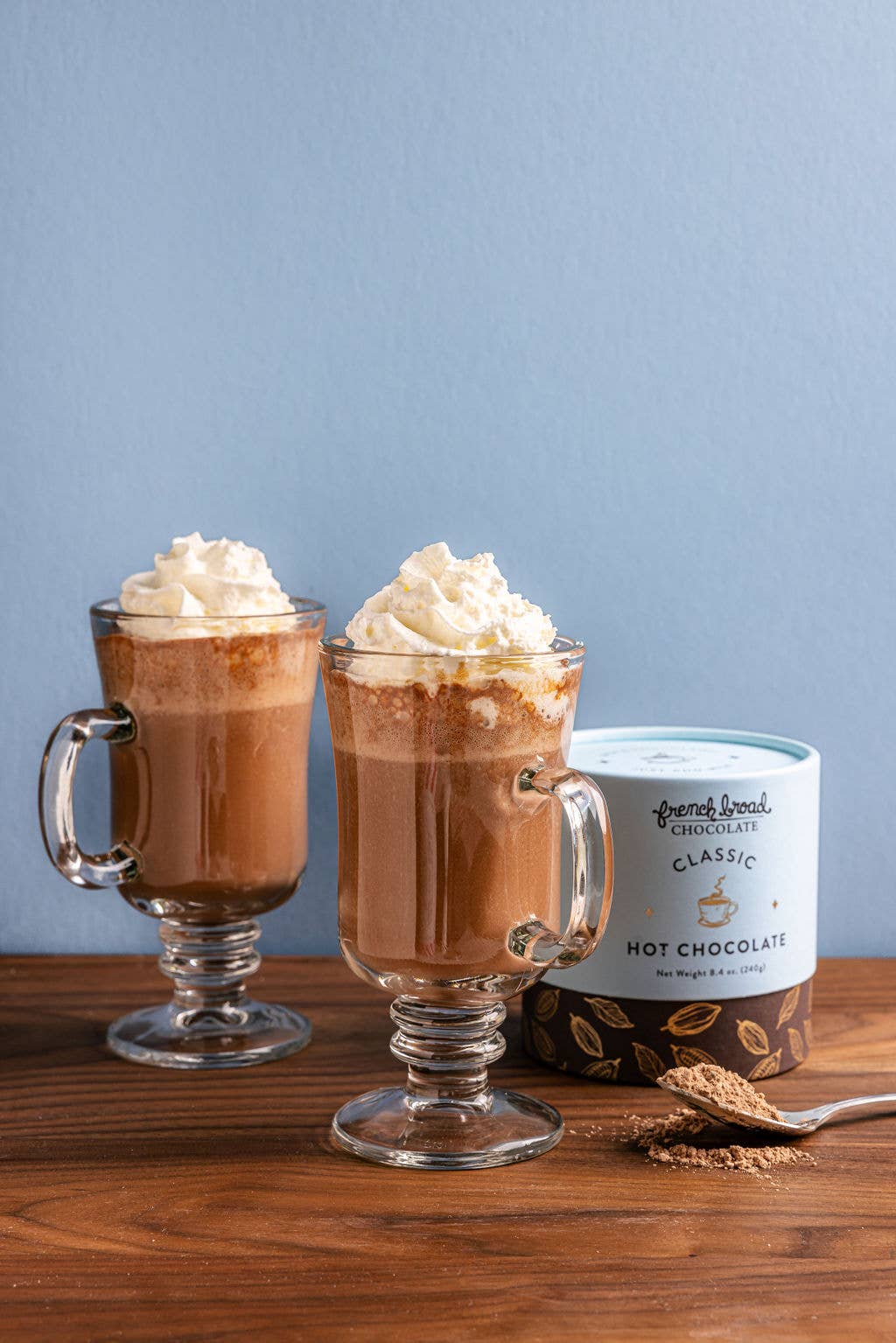 French Broad Chocolate - Classic Dark Hot Chocolate - 8oz