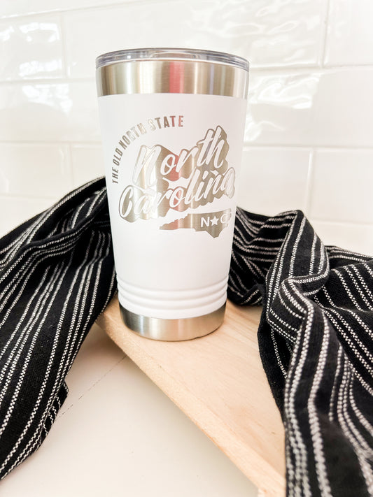 The Old North State NC Tumbler 20 oz.