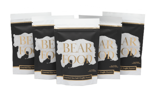 Bear Food - Sea Salt Truffle Gourmet Peanuts: 2oz Pouch