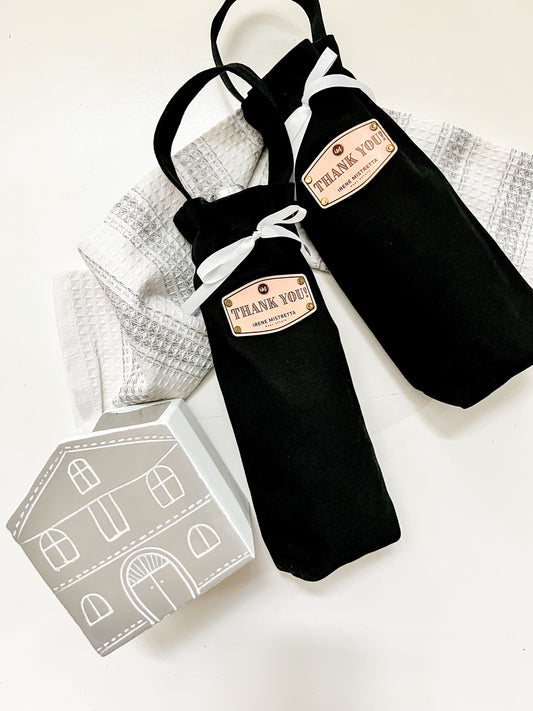 Custom Wine Tote Bag