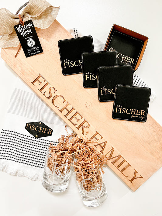 Custom Welcome Home Gift Basket