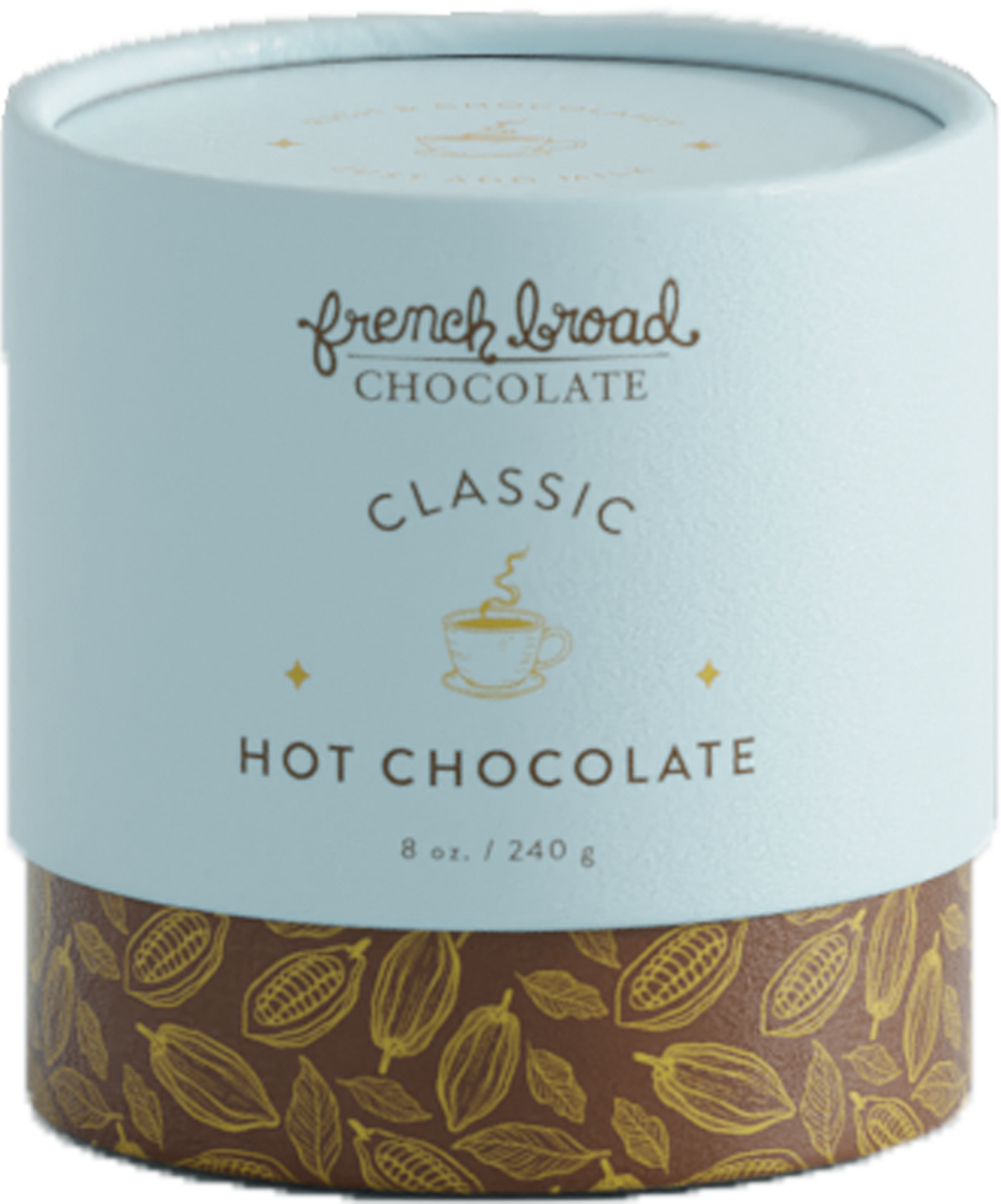 French Broad Chocolate - Classic Dark Hot Chocolate - 8oz