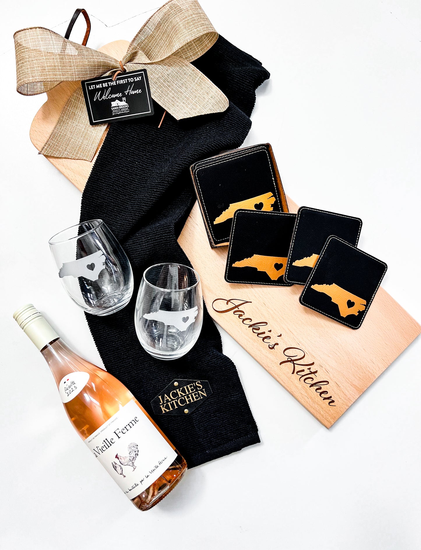 Custom NC Welcome Home Gift Basket