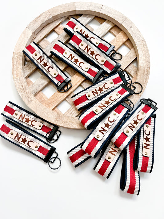 NC Wristlet Keychain