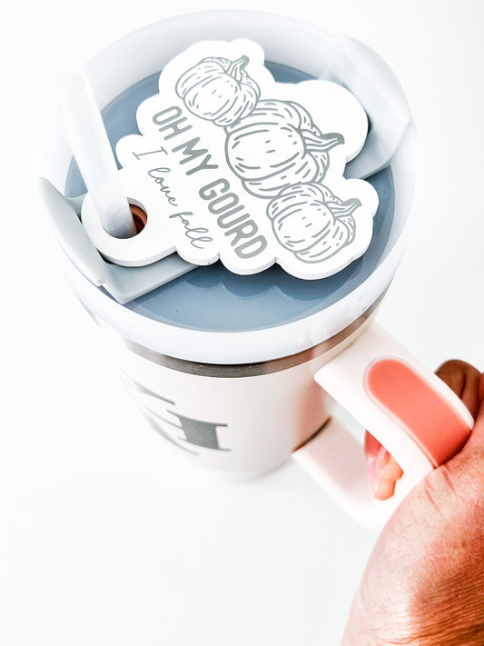 Oh My Gourd Tumbler Topper