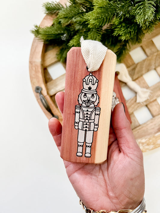 Hand-painted Nutcracker Ornament