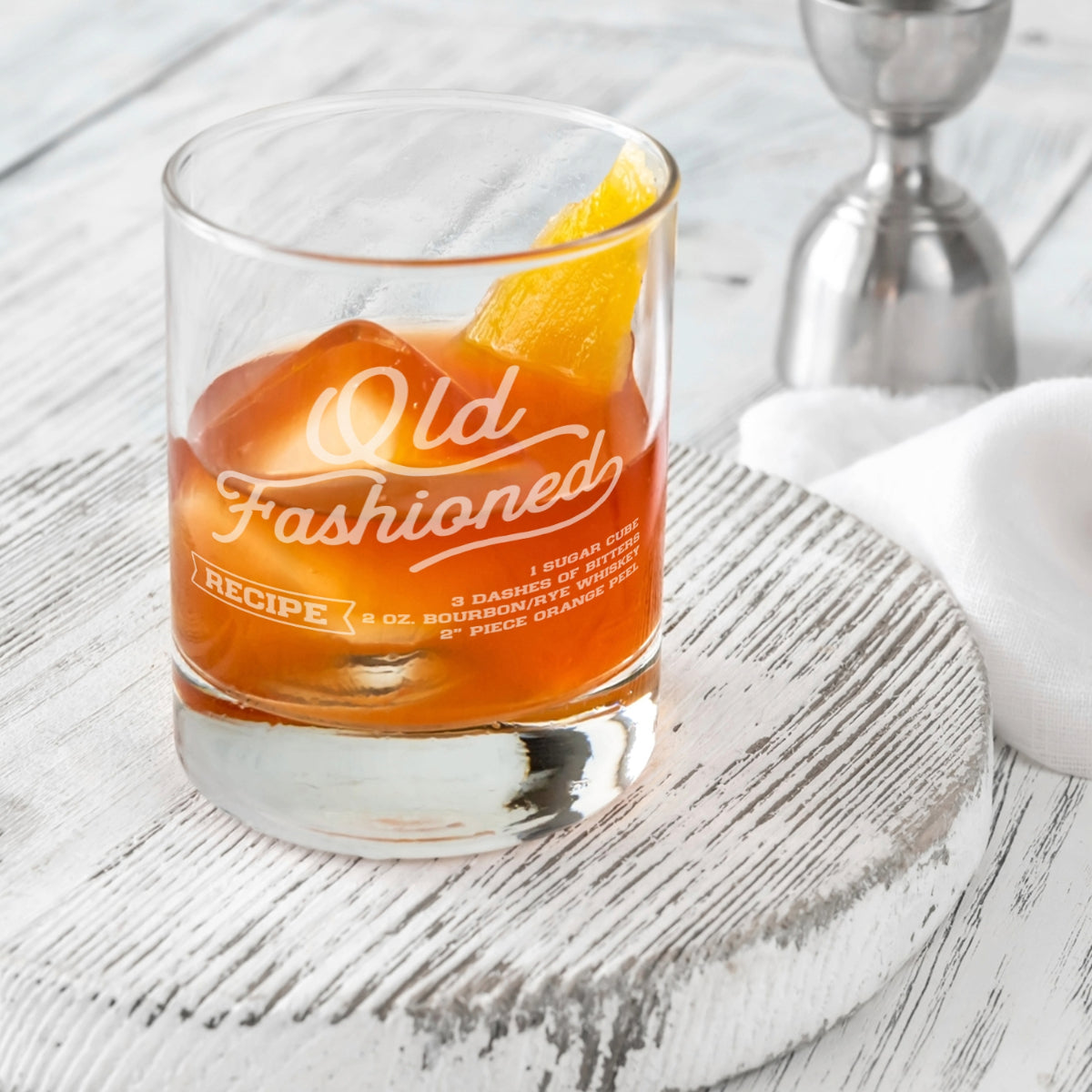 Old Fashioned Recipe Rocks Glass