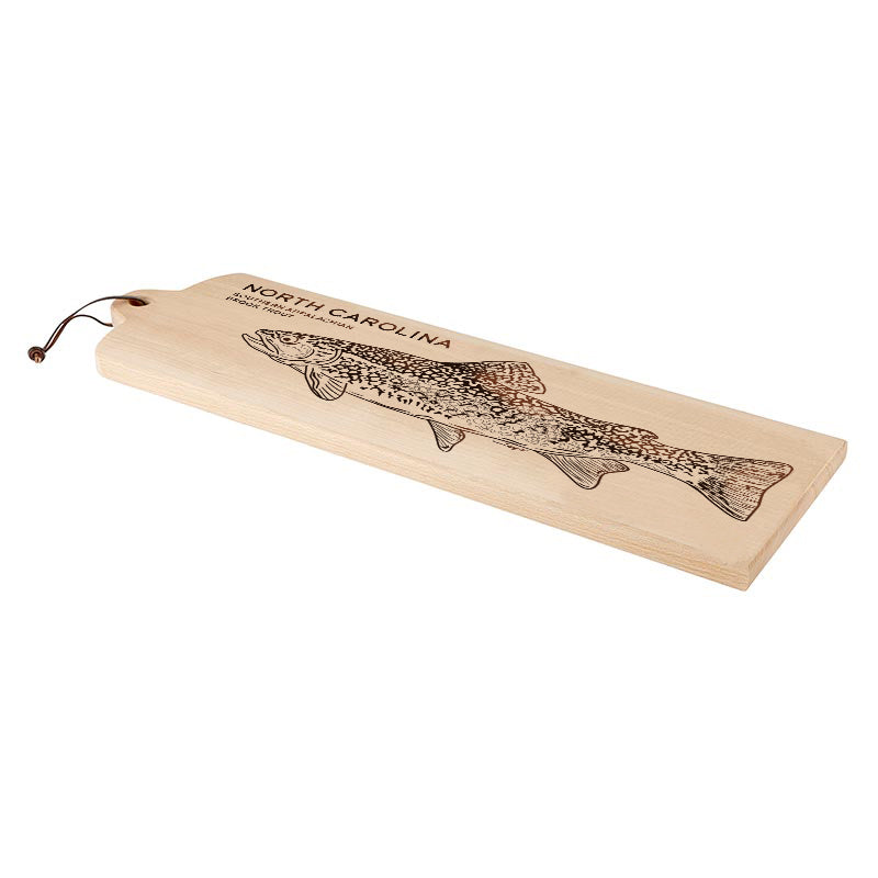 North Carolina Hand Drawn State Fish Serving Board