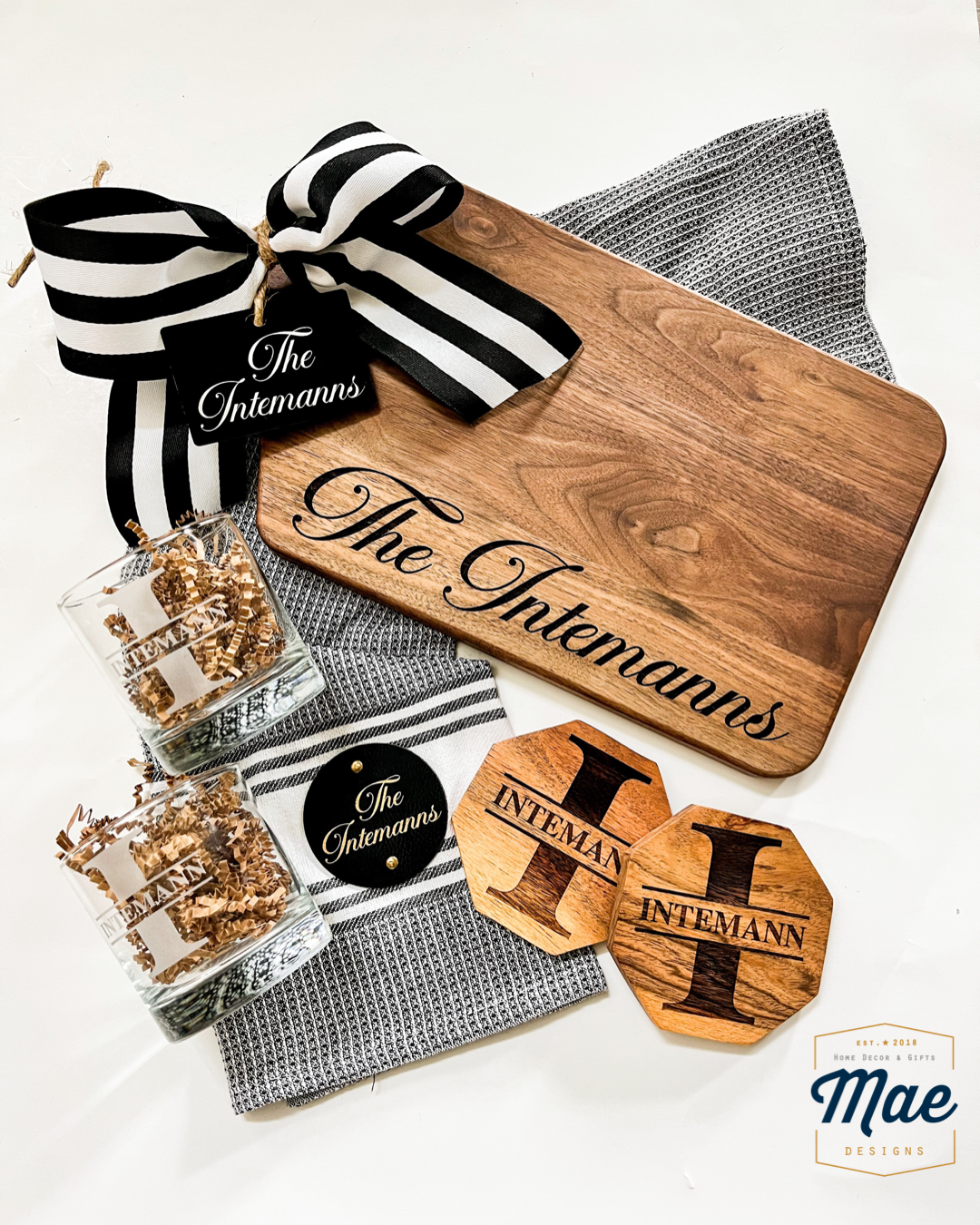 Custom Welcome Home Gift Basket