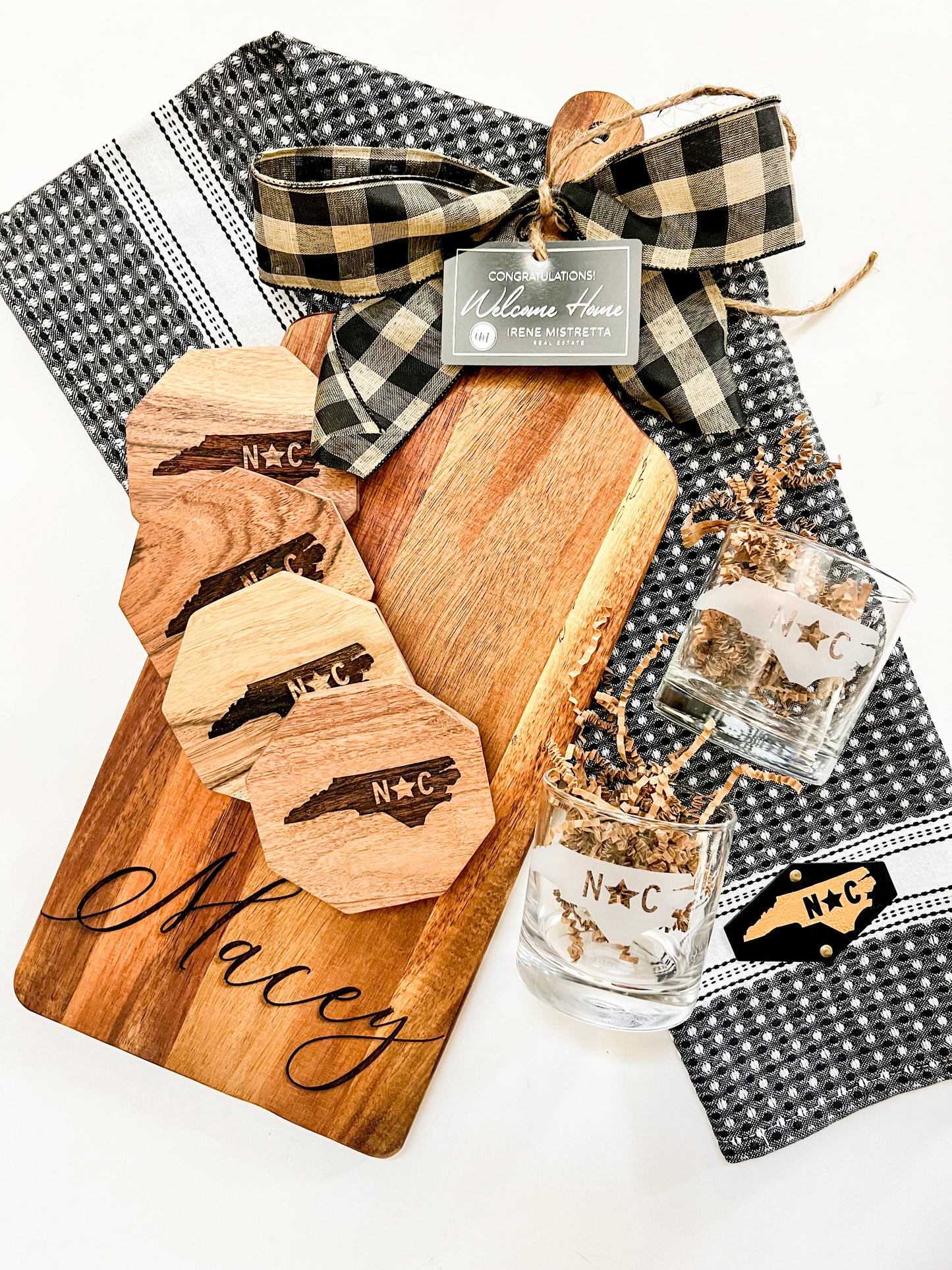 Custom NC Welcome Home Gift Basket