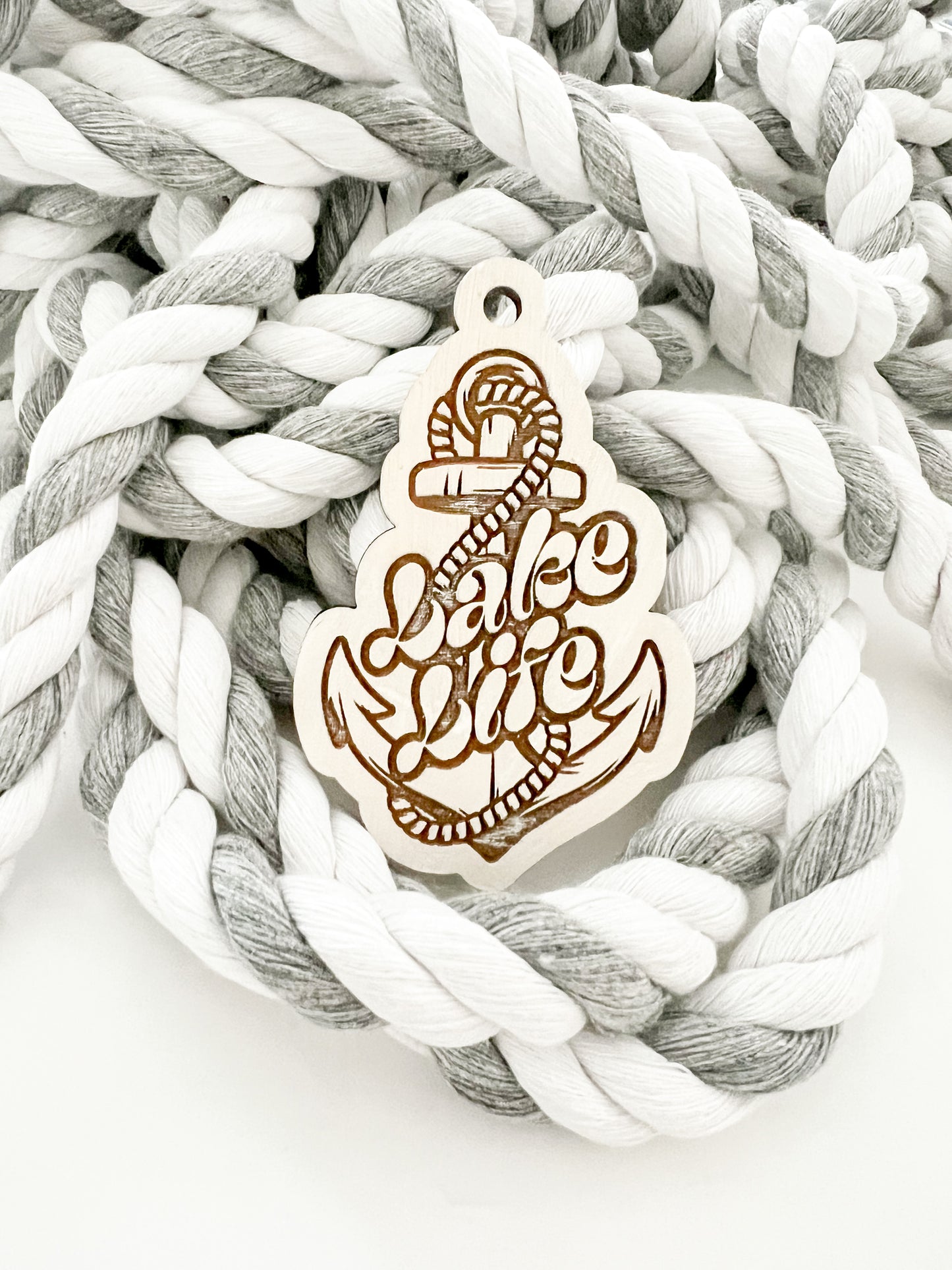 Lake Life Rope Keychain