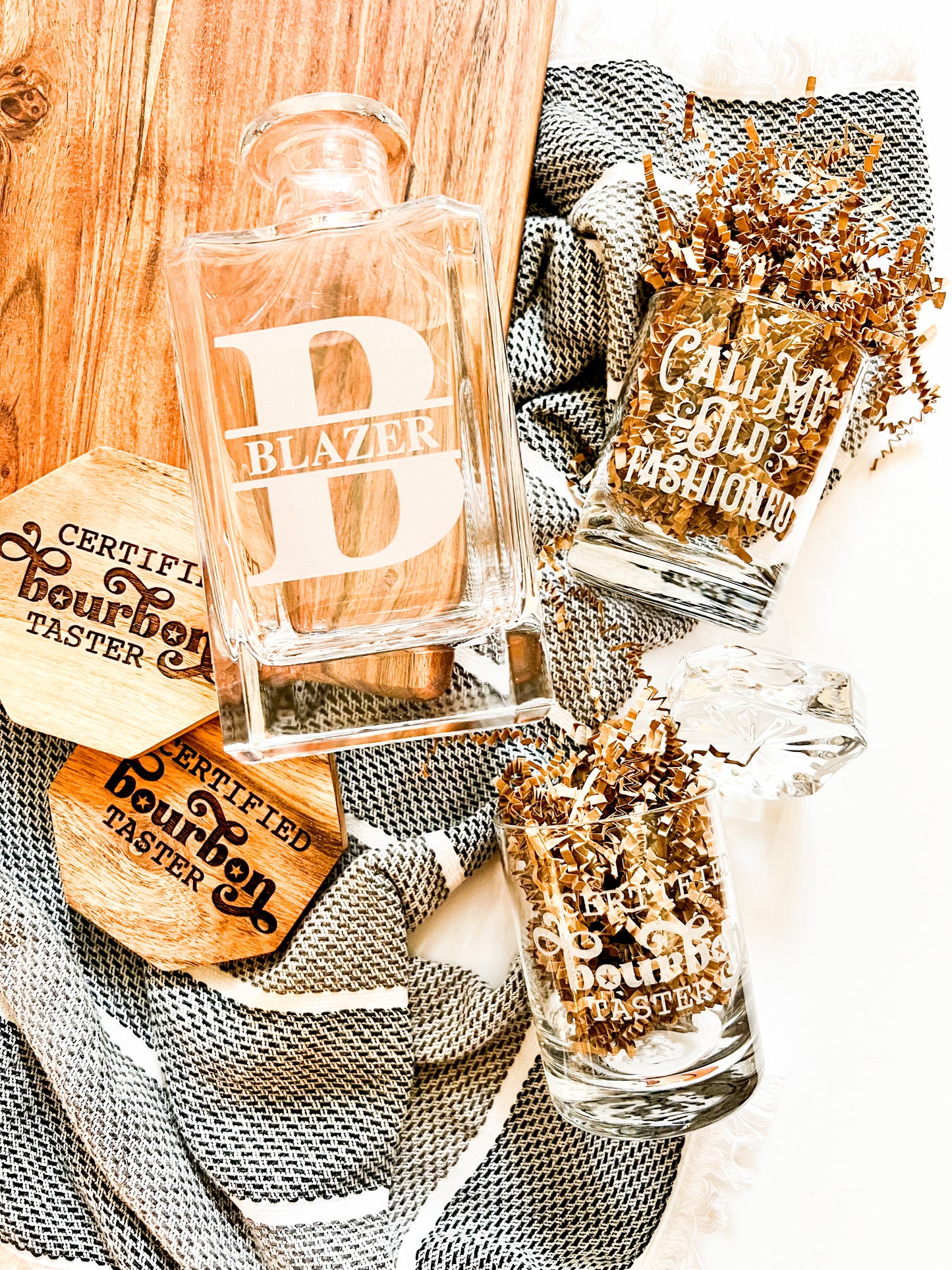 Personalized Decanter Set