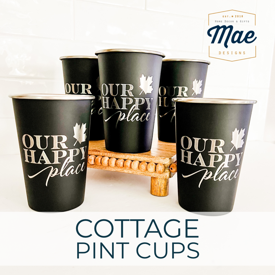 Custom Engraved Pint Cup