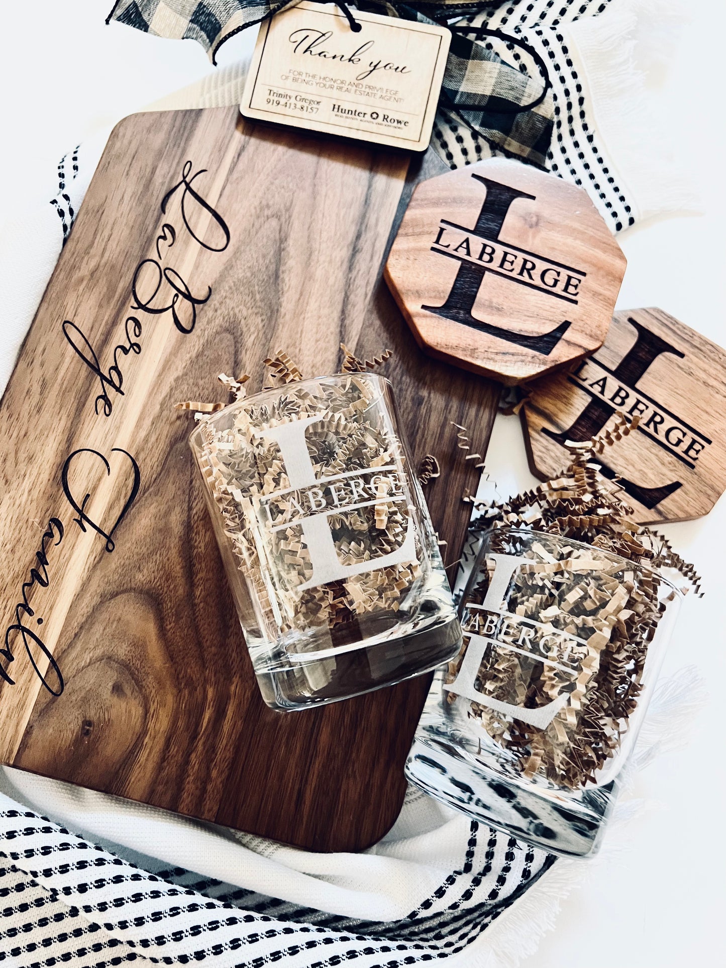 Custom Welcome Home Gift Basket