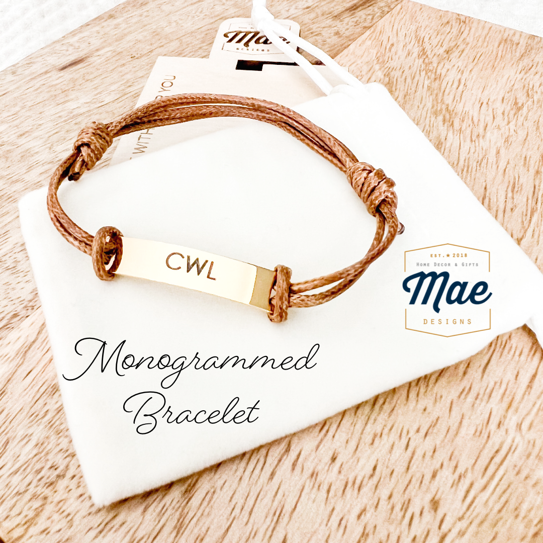 Personalized Bar Bracelet