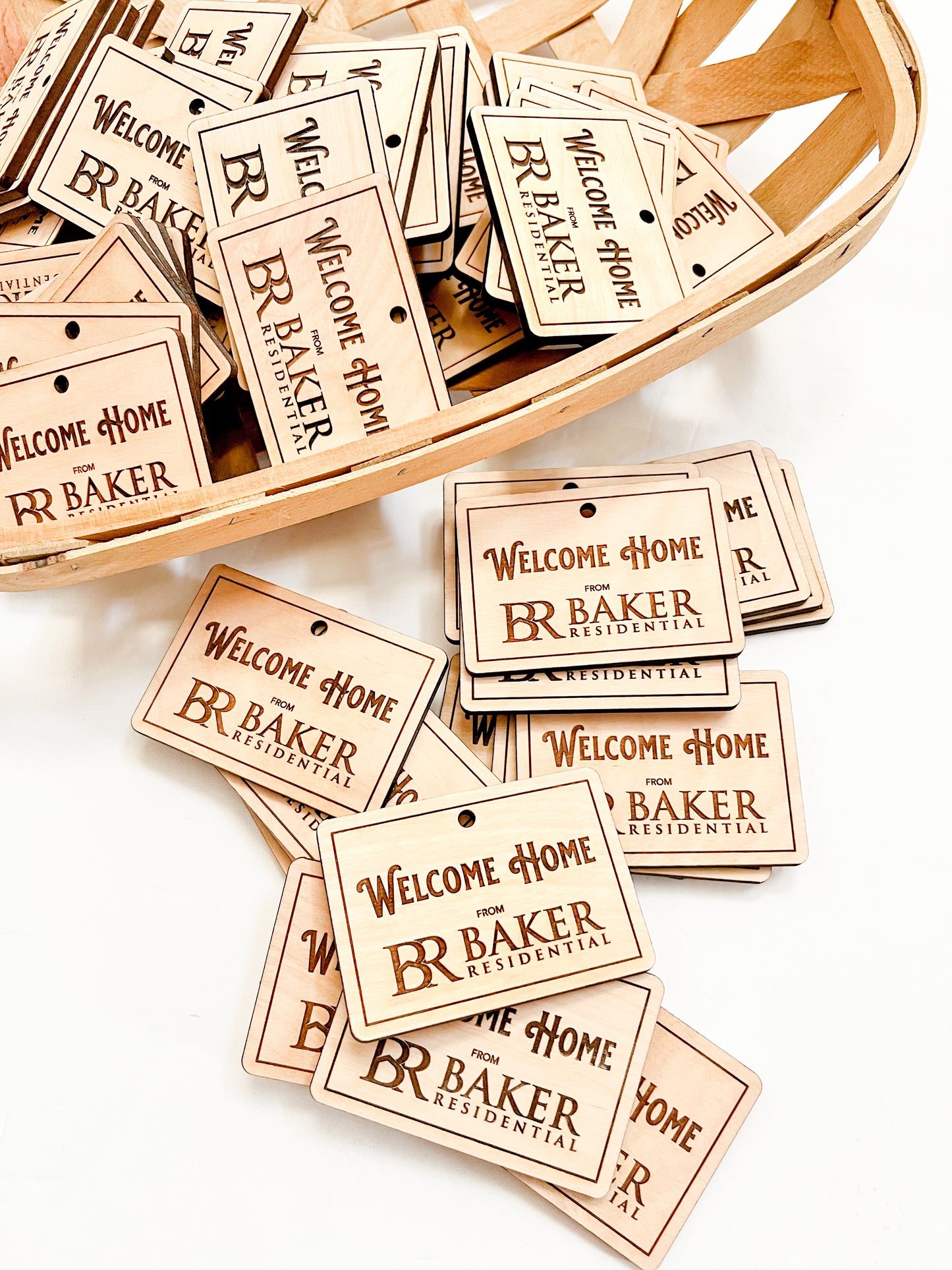 Custom Wooden Gift Tag Sets