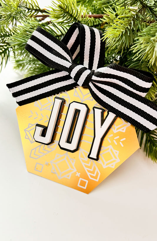 Modern Joy Ornament