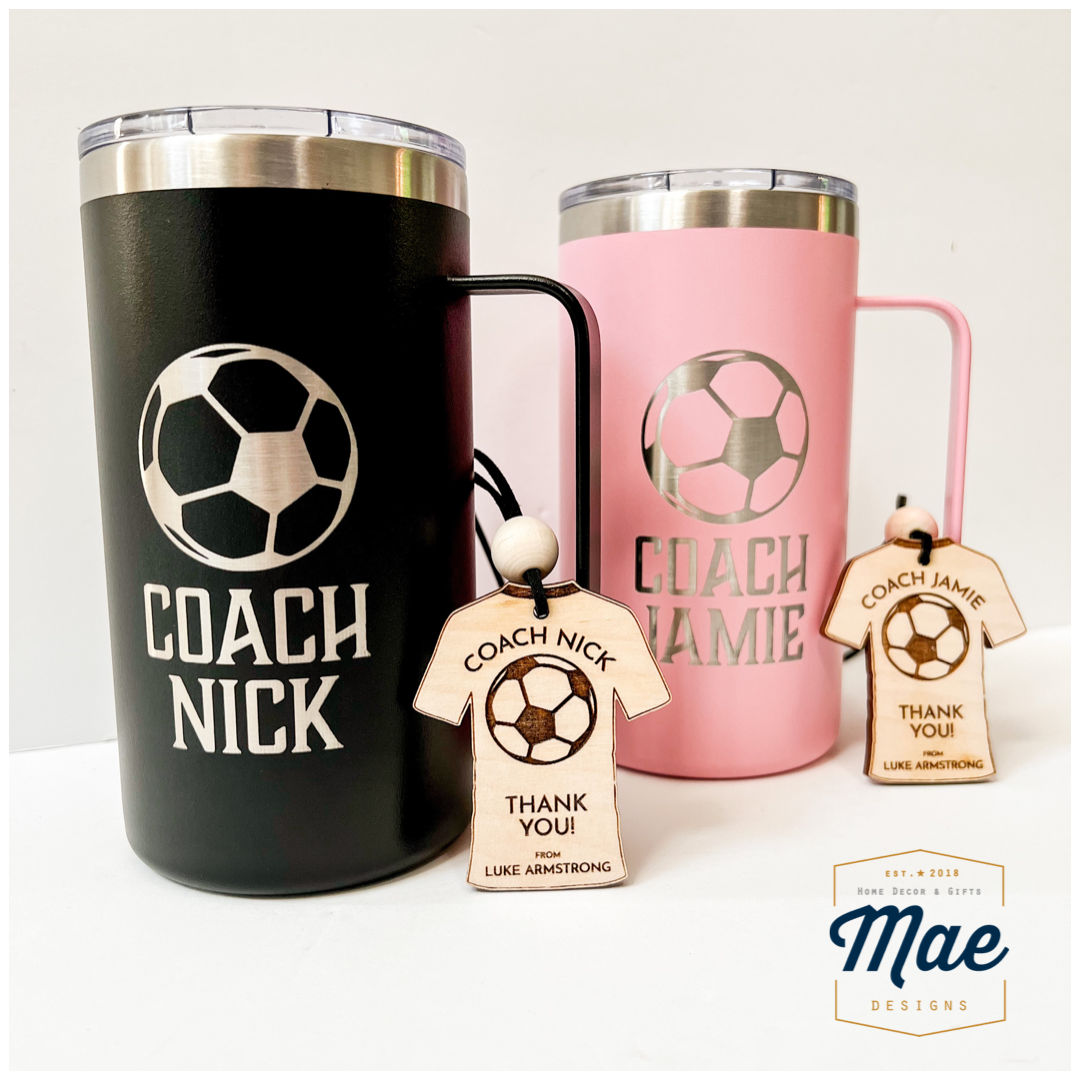 Custom Engraved Insulated Coffee Travel Mug