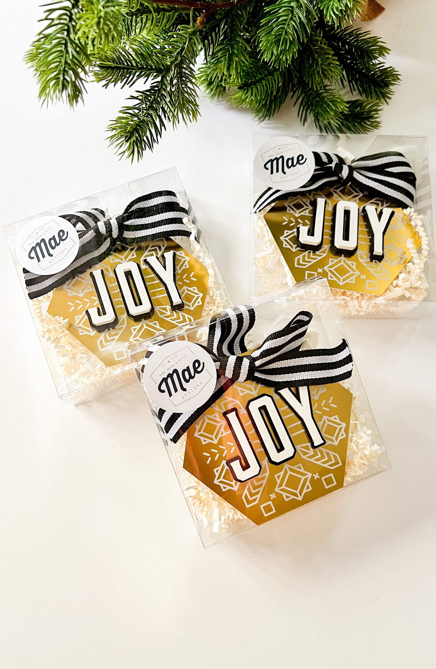 Modern Joy Ornament