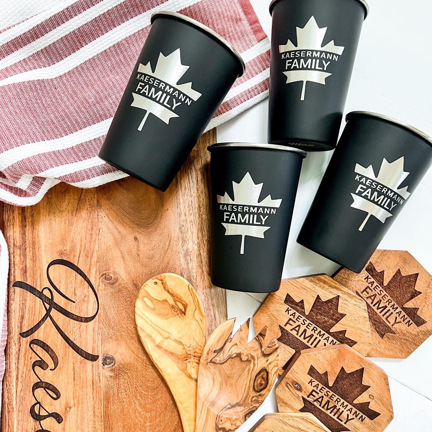 Custom Engraved Pint Cup