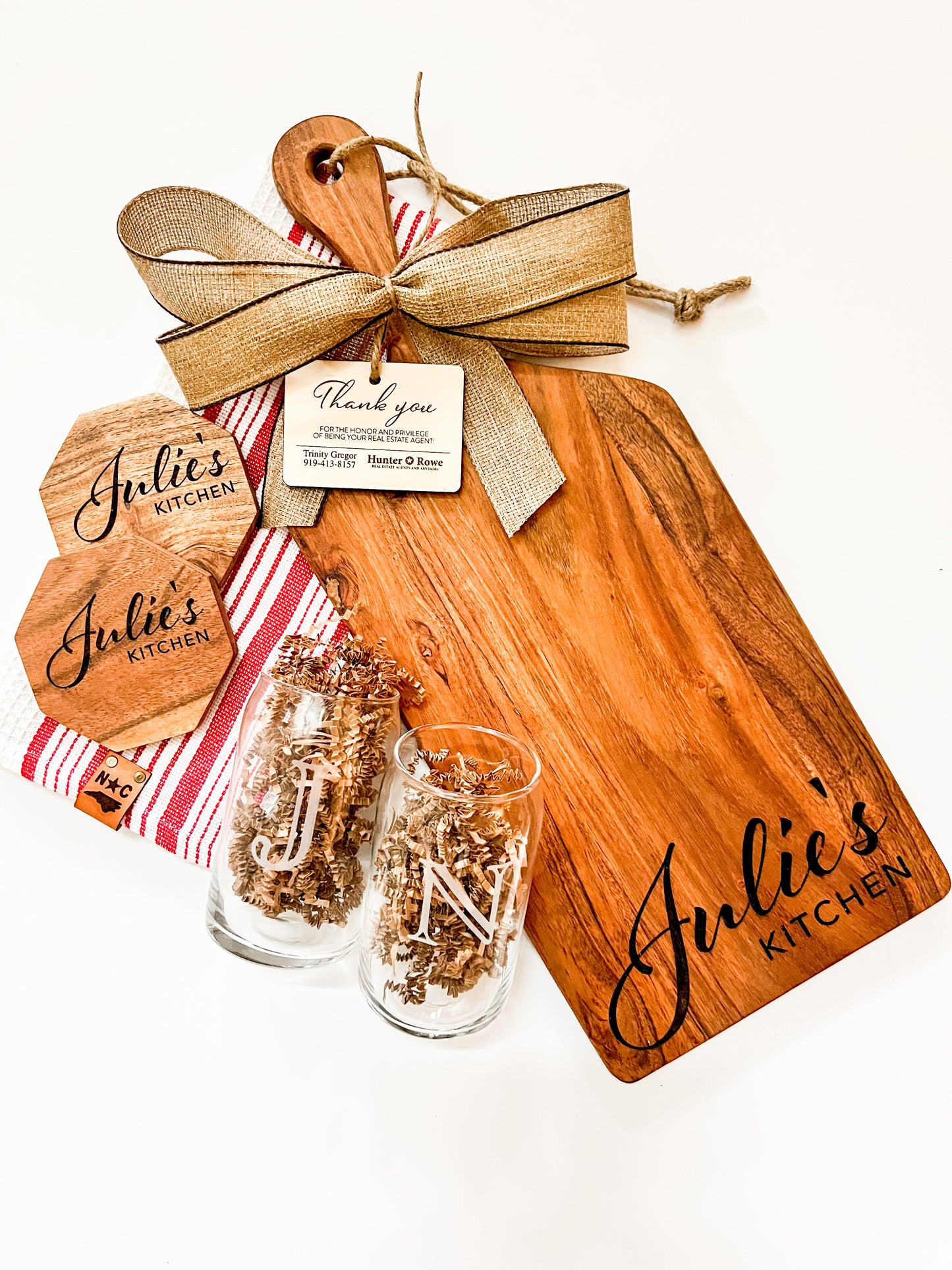 Custom NC Welcome Home Gift Basket