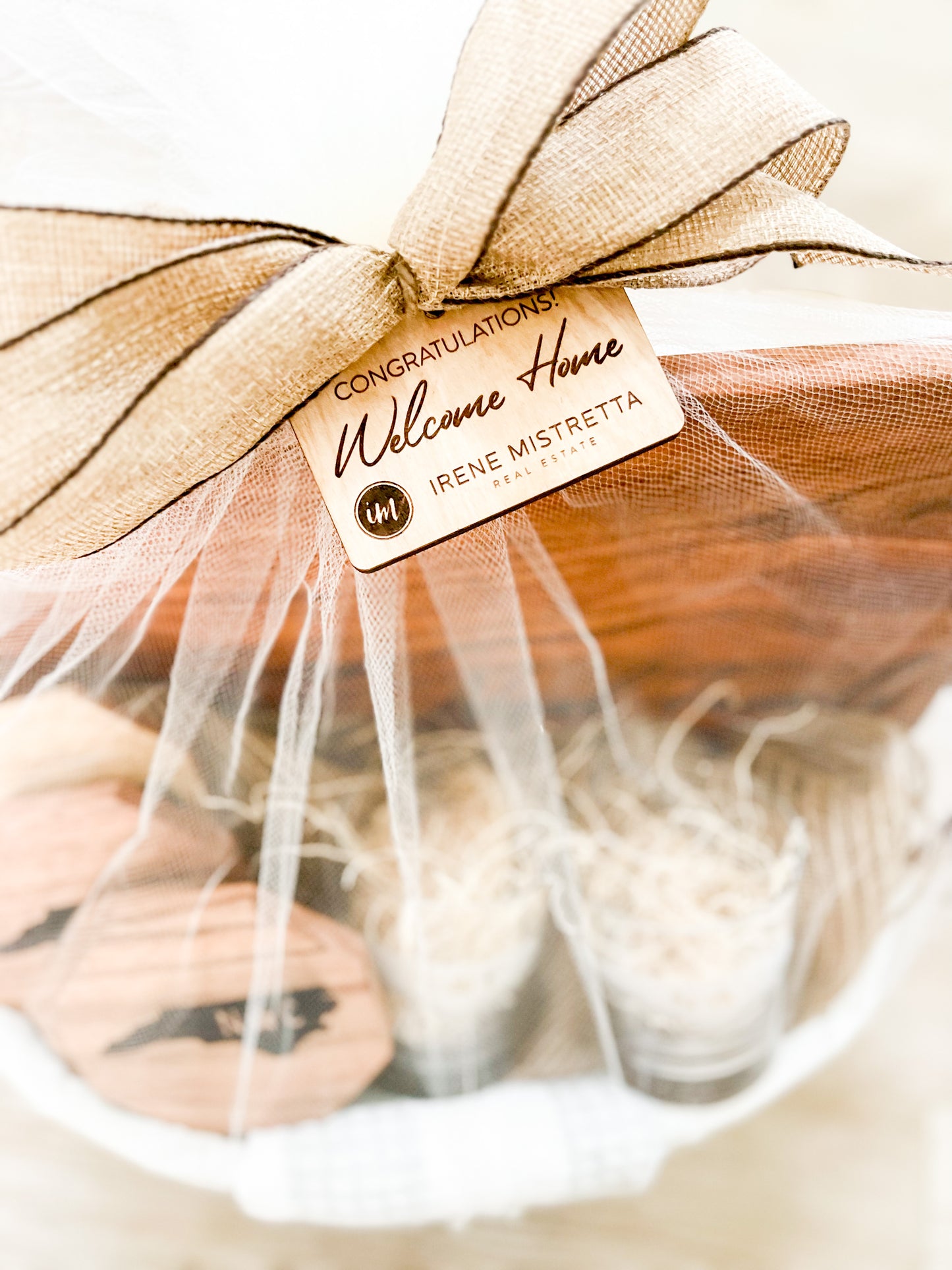 Custom NC Welcome Home Gift Basket