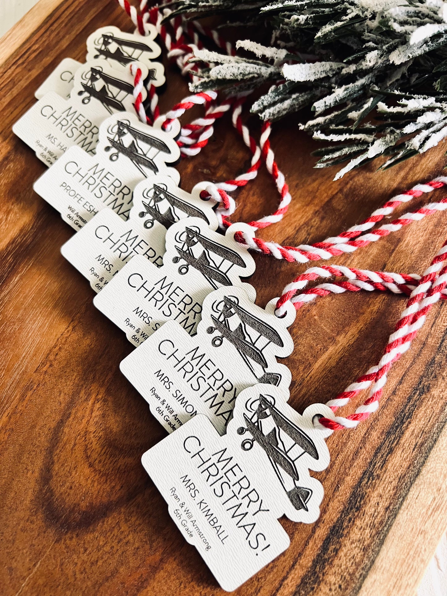 Die Cut Promotional Gift Tag