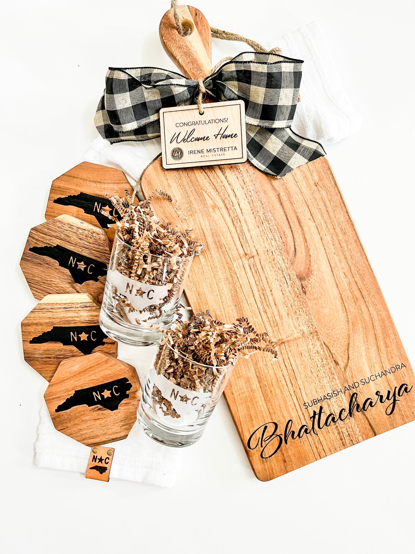Custom NC Welcome Home Gift Basket