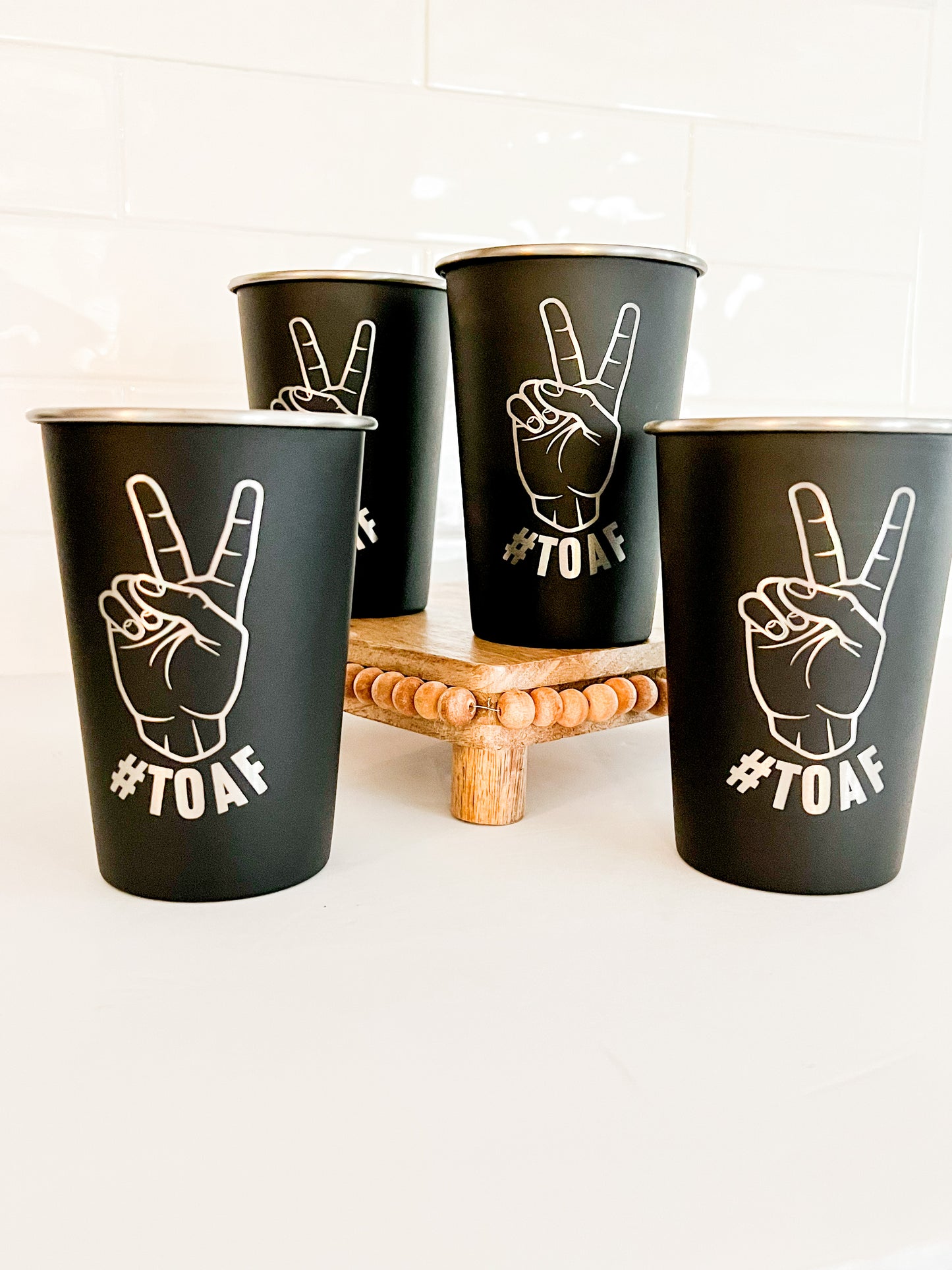 Custom Engraved Pint Cup