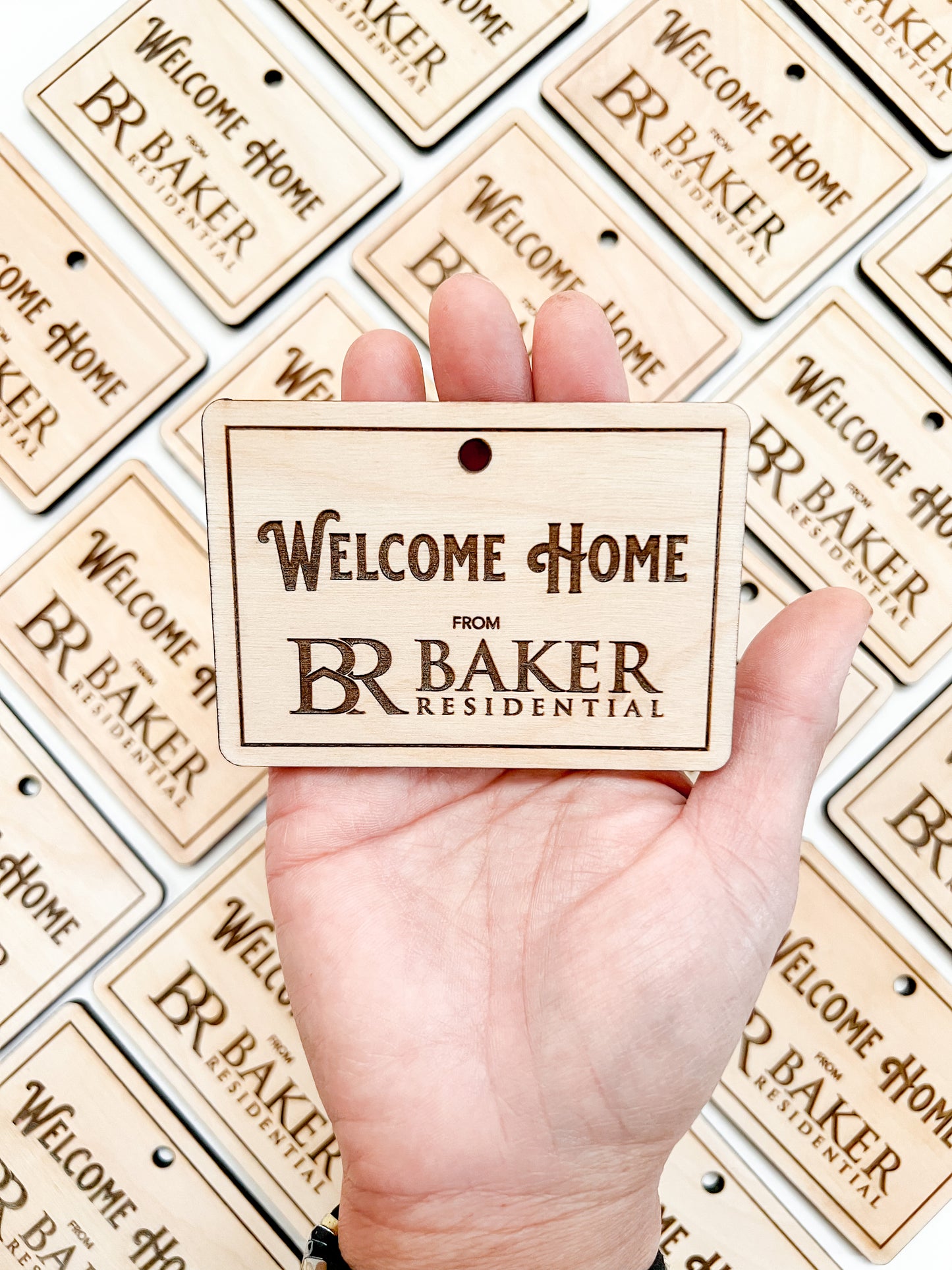 Custom Wooden Gift Tag Sets