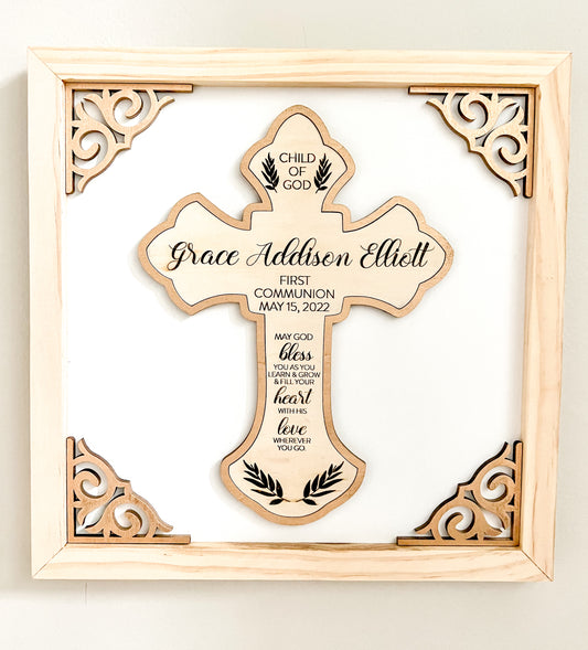 First Communion Framed Keepsake