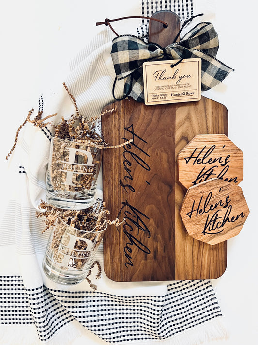 Custom Welcome Home Gift Basket