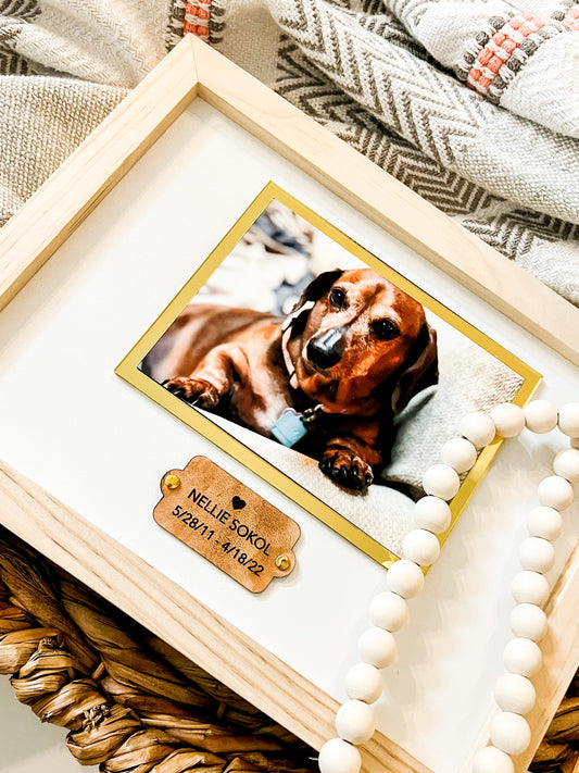 Custom Memorial Dog Plaque