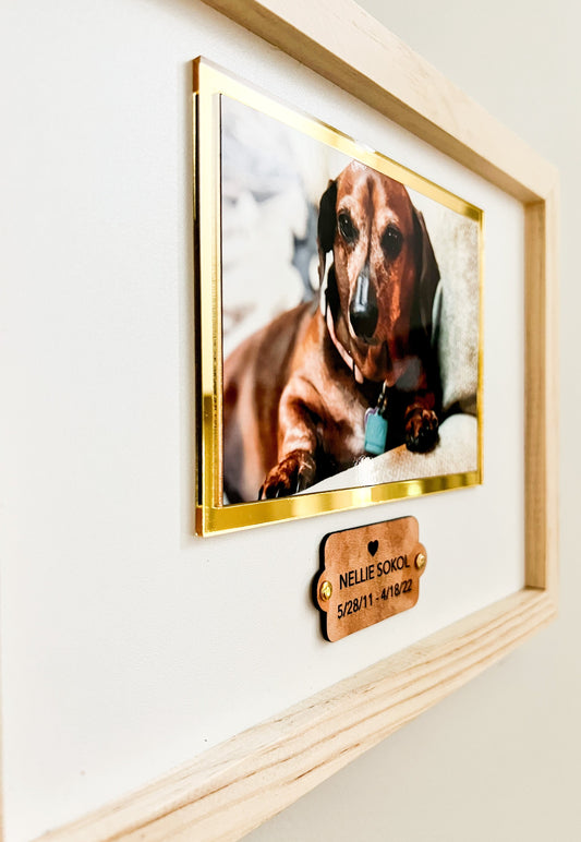 Custom Memorial Dog Plaque