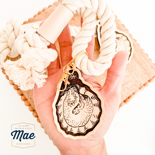 Oyster Rope Keychain