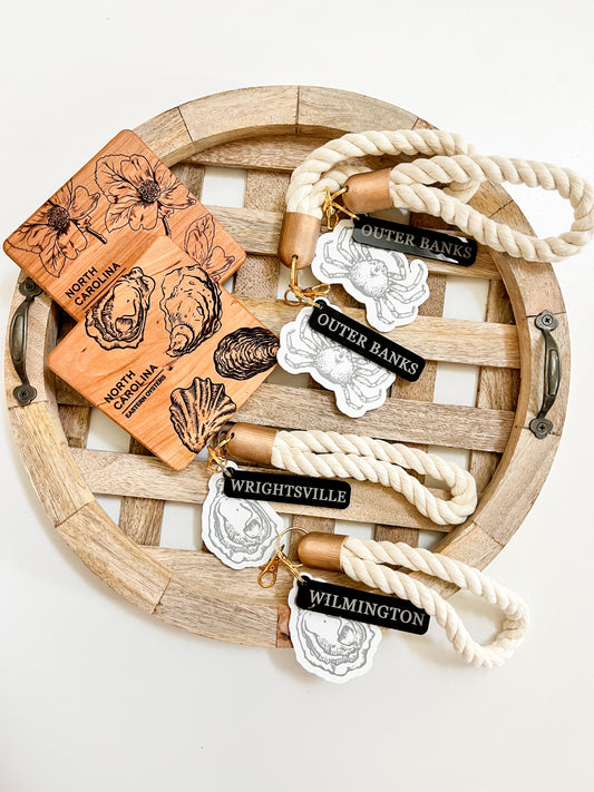 Nautical Rope Keychain Wristlet