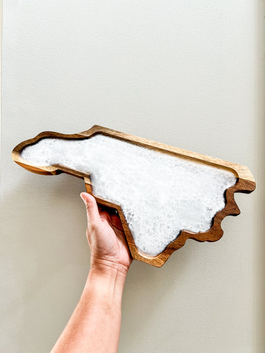 North Carolina Resin Valet Tray