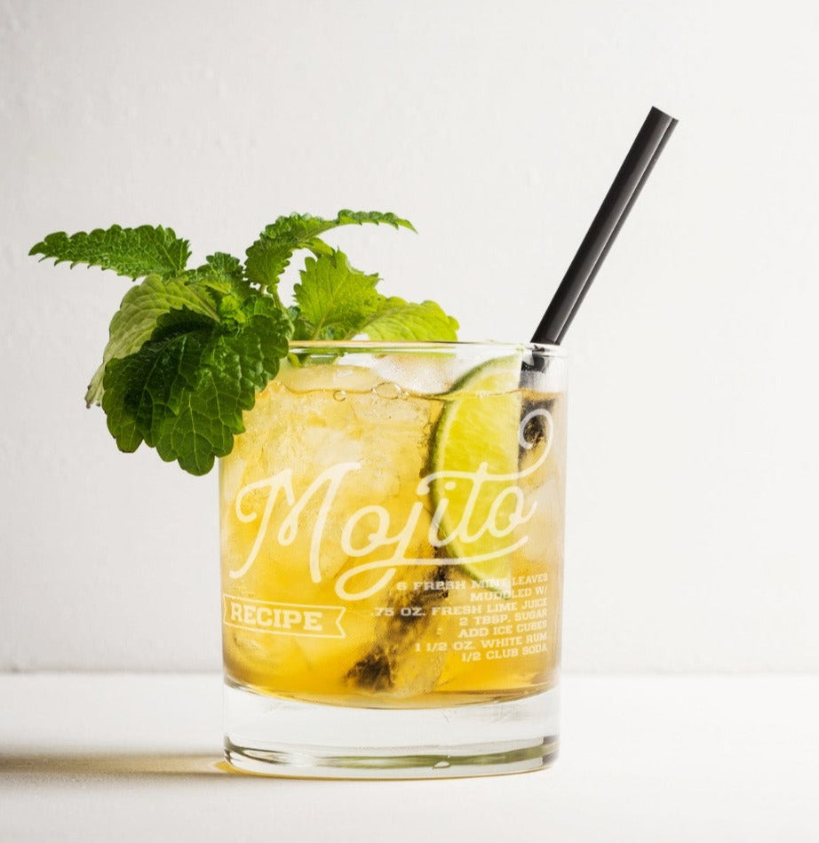 Mojito Recipe Rocks Glass