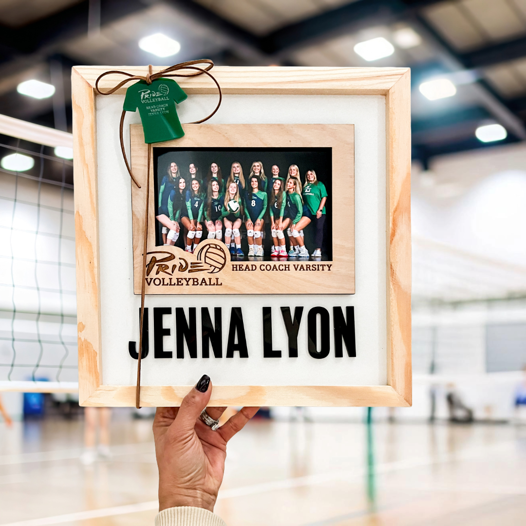 Volleyball Team Plaque