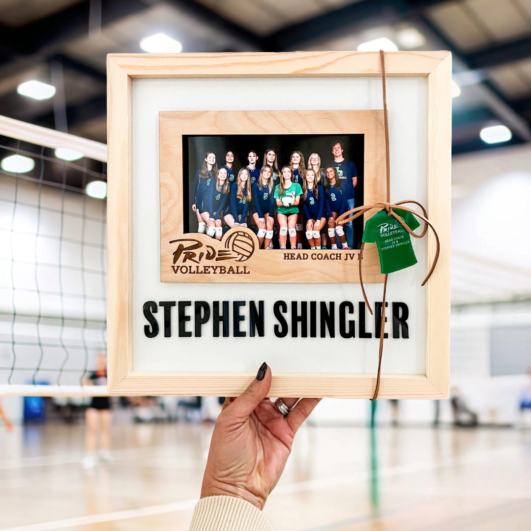 Volleyball Team Plaque