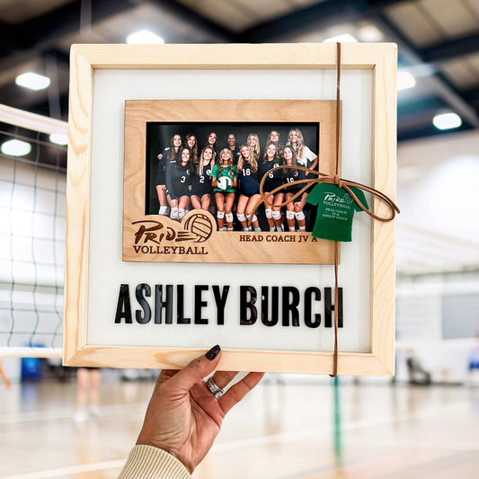 Volleyball Team Plaque