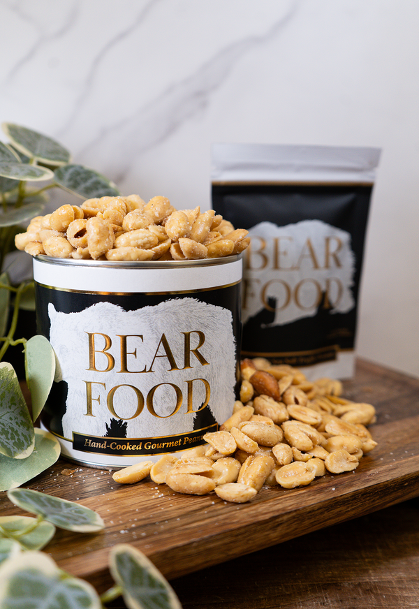 Bear Food - Sea Salt Truffle Gourmet Peanuts: 2oz Pouch