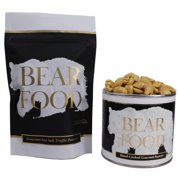 Bear Food - Sea Salt Truffle Gourmet Peanuts: 2oz Pouch