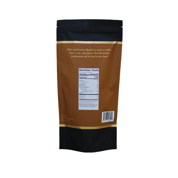 Bear Food - Bourbon Toffee Gourmet Popcorn: 5.5oz Large Pouch