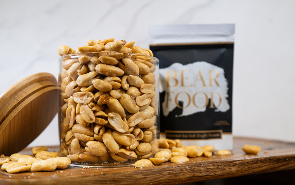 Bear Food - Sea Salt Truffle Gourmet Peanuts: 2oz Pouch