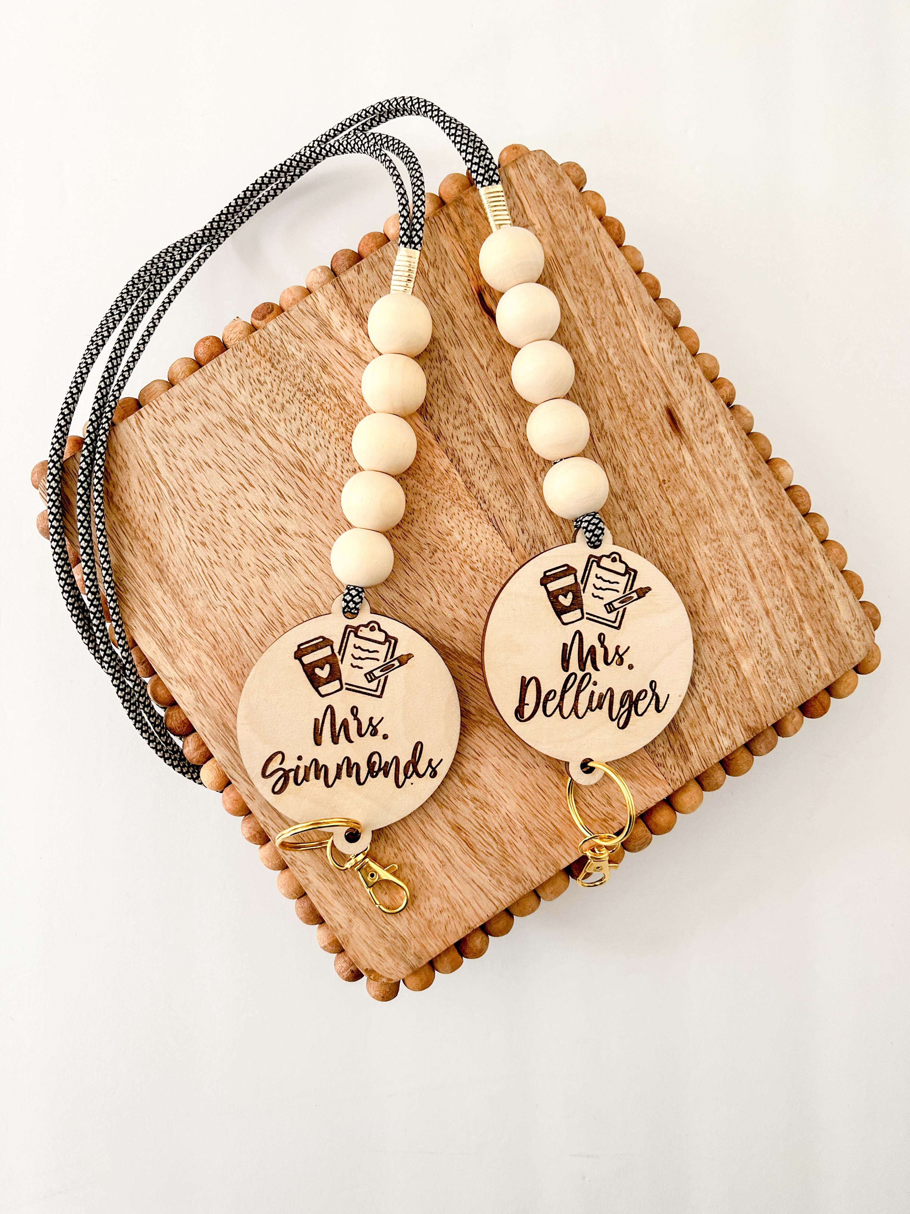 Personalized Scalloped Egg Wooden Easter Basket Tag | Unique Easter Gift  Accessories