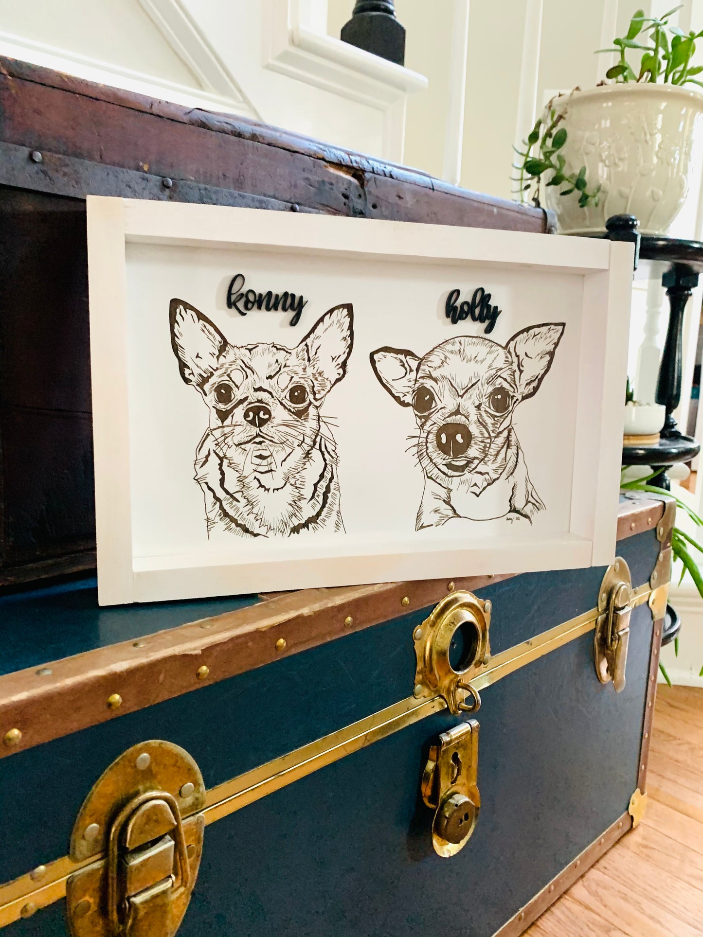 Custom Pet Portraits for Two