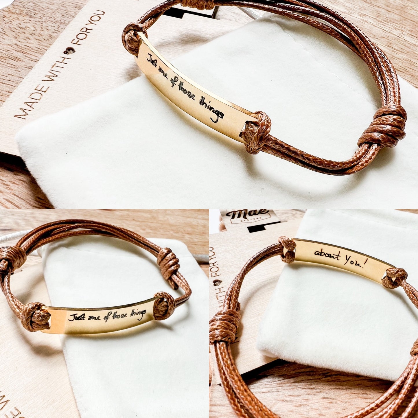 Personalized Bar Bracelet