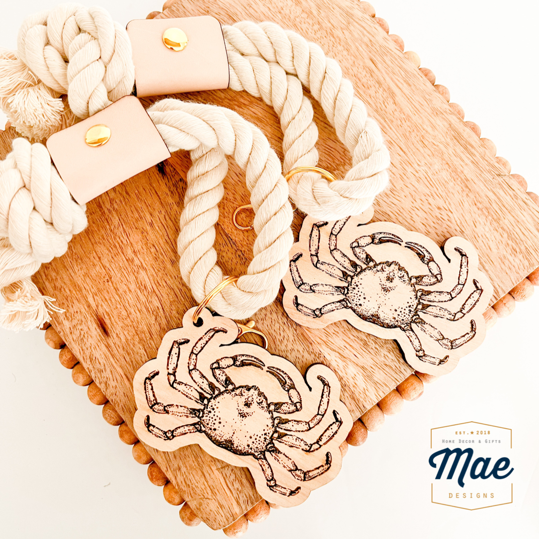 Crab Rope Keychain